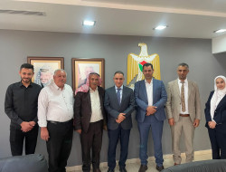 المهندس أيمن اسماعيل يتقبل وفد من هيئة كهرباء يعبد