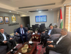 رئيس سلطة الطاقة يستقبل قائد جهاز الارتباط العسكري