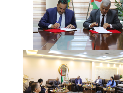 سلطة الطاقة والموارد الطبيعية وجامعة بوليتكنك فلسطين توقعان مذكرة تفاهم