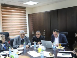 سلطة الطاقة والموارد الطبيعية تترأس الاجتماع الدوري لمجموعة العمل القطاعية لقطاع الطاقة في فلسطين تحت عنوان الحرب على غزة.