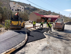 انجاز مشروع لتوسعة شبكة الكهرباء في منطقتي عصيرة وزواتا