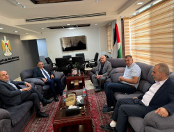 رئيس سلطة الطاقة يلتقي رئيس المجلس الاعلى الابداع والتميز لبحث سبل التعاون المشترك .