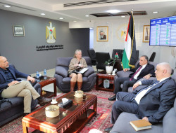 رئيس سلطة الطاقة يبحث مع برنامج الأمم المتحدة الإنمائي UNDP دعم مشاريع إعادة اعمار قطاع الطاقة في غزة ومشاريع الطاقة المتجددة.
