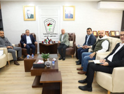 رئيس سلطة الطاقة يبحث مع رئيس دائرة شؤون اللاجئين تحسين البنية التحتية للطاقة في المخيمات الفلسطينية وتعزيز صمود اللاجئين.