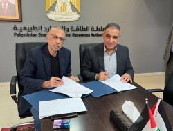 رئيس سلطة الطاقة ومدير عام كهرباء طوباس يوقعان اتفاقية لربط انظمة الطاقة الشمسية