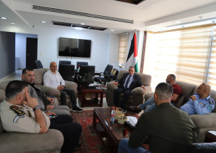 رئيس سلطة الطاقة يستقبل اللجنة الخاصة بمتابعة التعديات على شبكات الكهرباء والماء لتكامل الجهود لحماية البنية التحتية الفلسطينية