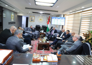 رئيس سلطة الطاقة يلتقي شركة كهرباء محافظة القدس لبحث محطات التحويل وتنفيذ التعديلات التشريعية.