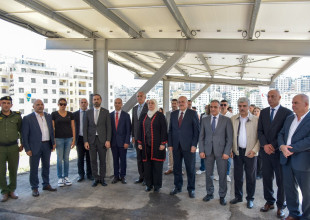 رئيس سلطة الطاقة والموارد الطبيعية يشارك في تديشن محطة طاقة شمسية في رام الله