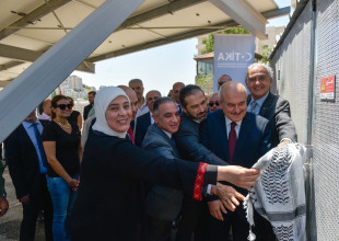 رئيس سلطة الطاقة والموارد الطبيعية يشارك في تديشن محطة طاقة شمسية في رام الله