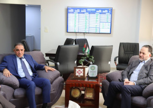 رئسا سلطة الطاقة والمياه يبحثان تعزيز التعاون وتنسيق المشاريع المشتركة