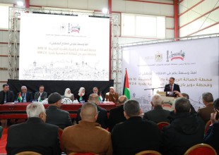 الخليل - رئيس سلطة الطاقة يرعى افتتاح محطتي الصالة الرياضية و&rdquo;دوير بان&rdquo; لتعزيز استقرار التيار الكهربائي في الخليل.
