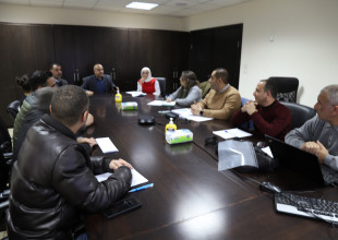 سلطة الطاقة والموارد الطبيعية تعقد اجتماعًا مع برنامج الأمم المتحدة الإنمائي (UNDP) لمتابعة مشروع WEF nexus آبار المياه التي تعتمد على الطاقة الشمسية في التشغيل في الضفة الغربية.
