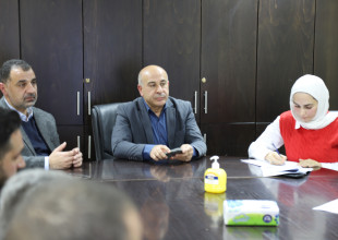 سلطة الطاقة والموارد الطبيعية تعقد اجتماعًا مع برنامج الأمم المتحدة الإنمائي (UNDP) لمتابعة مشروع WEF nexus آبار المياه التي تعتمد على الطاقة الشمسية في التشغيل في الضفة الغربية.