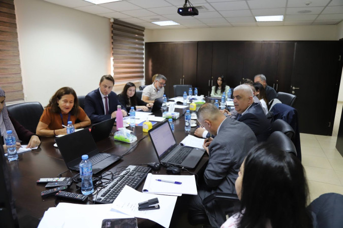 لجنة البنية التحتية الأوروبية الفلسطينية تعقد  اجتماعها الدوري وذلك في إطار تعزيز الشراكة الاستراتيجية والتعاون بين الجانبين.