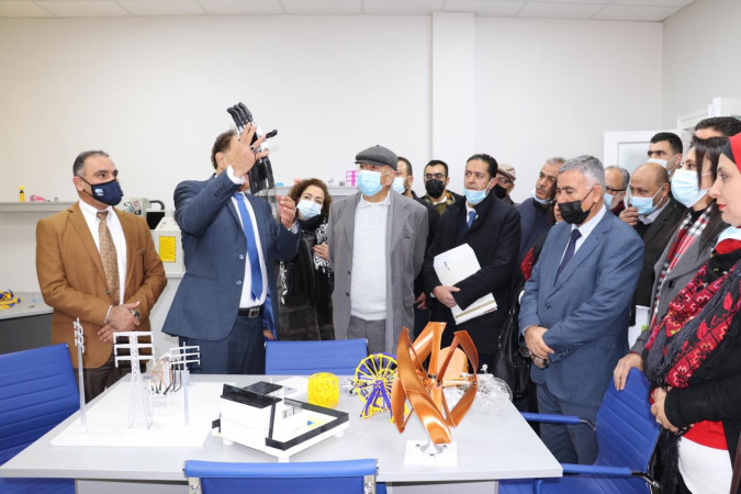 افتتاح مختبر النماذج الاولية ثلاثي الأبعاد
